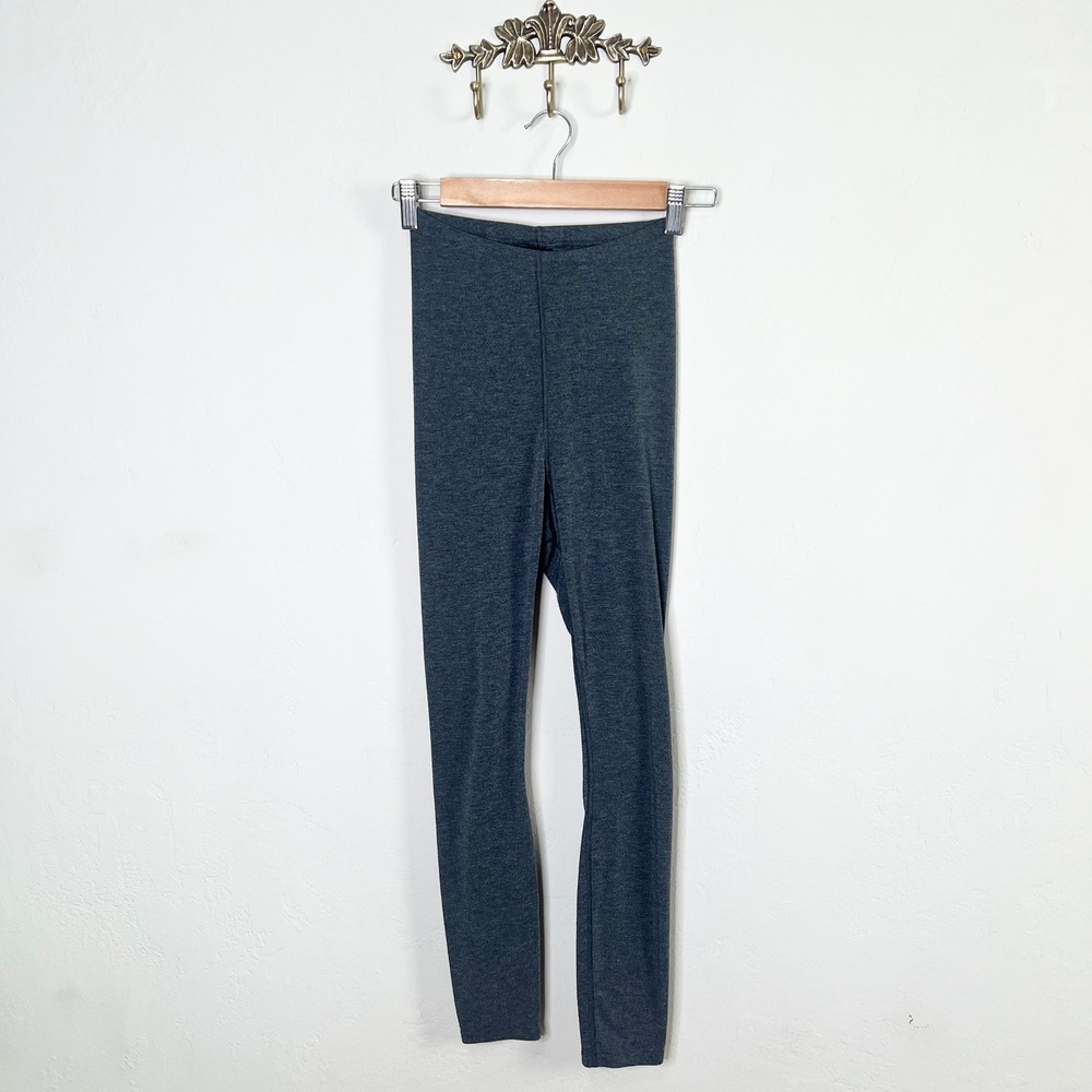 Patagonia Capilene Leggings XS Womens Charcoal Gray Heather Base Layer USA Made